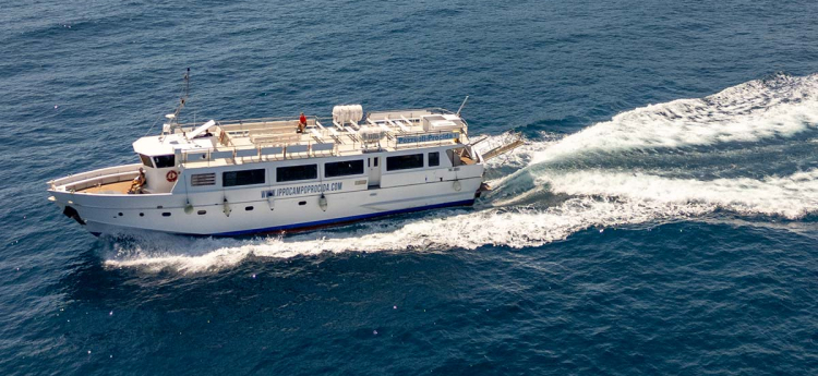 Traghetti Ippocampo, navigare nei Campi Flegrei
