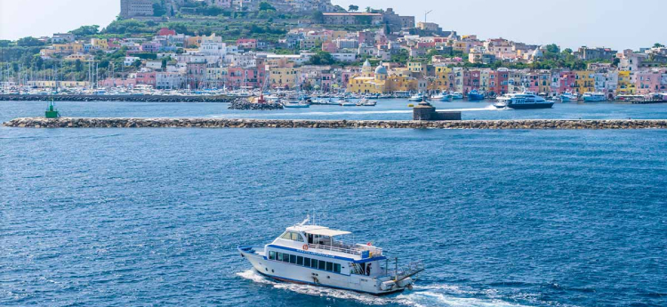 Al via le corse Ippocampo tra Monte di Procida, Procida e Ischia