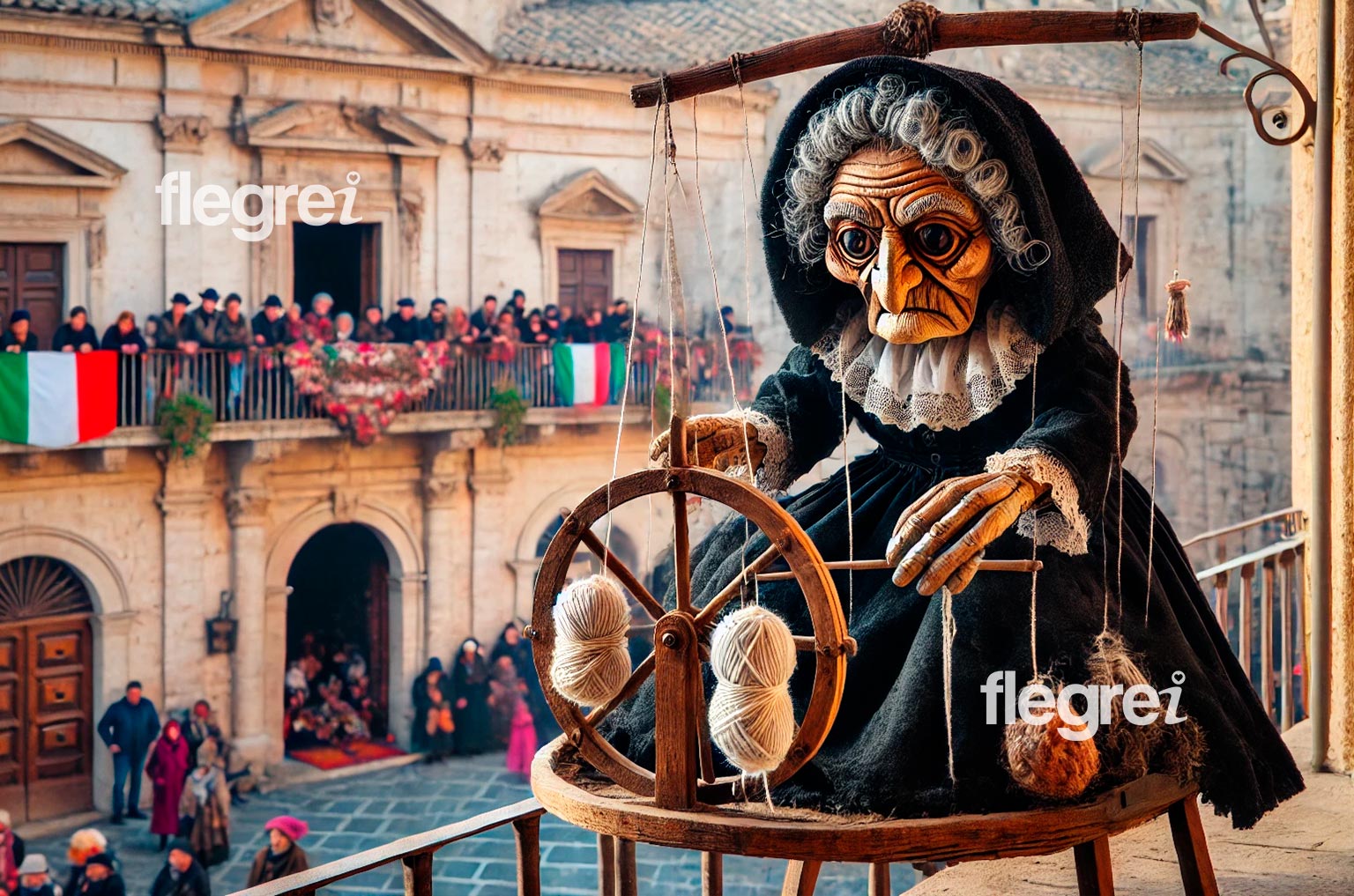 vecchia della quaresima