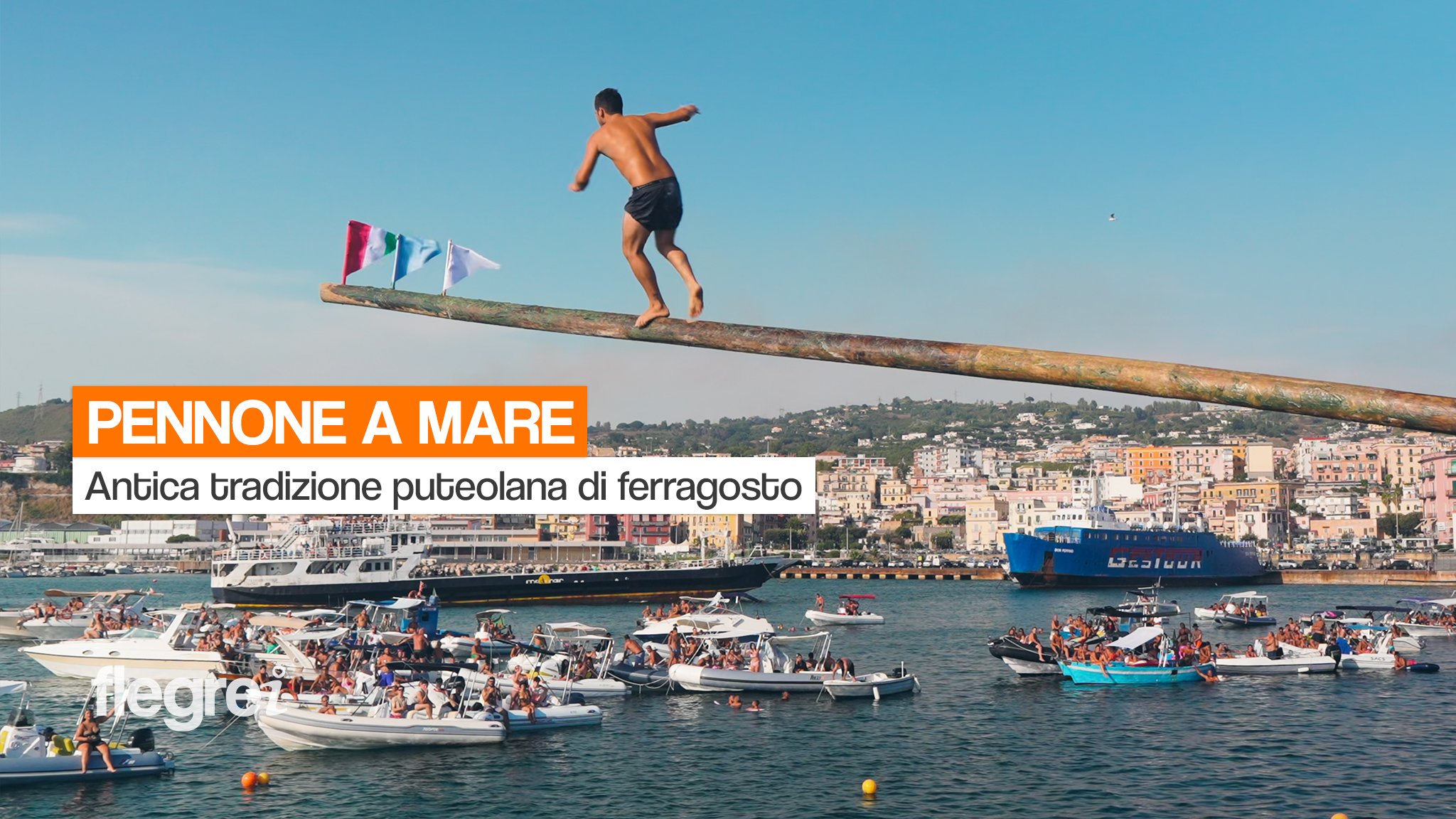 Pennone a Mare, a Pozzuoli il fascino di una sfida d'equilibrio